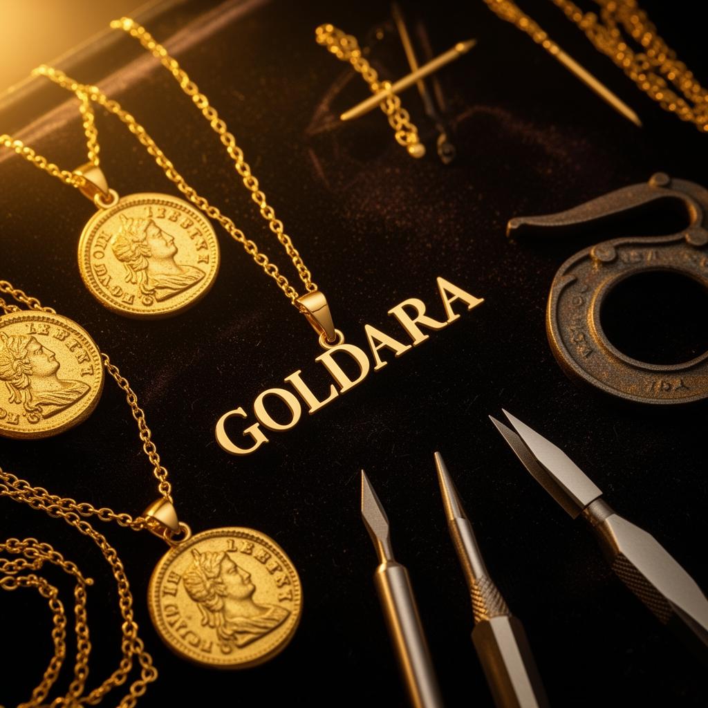 Ateliê Goldara — moeda antiga e ouro 18k personalizado