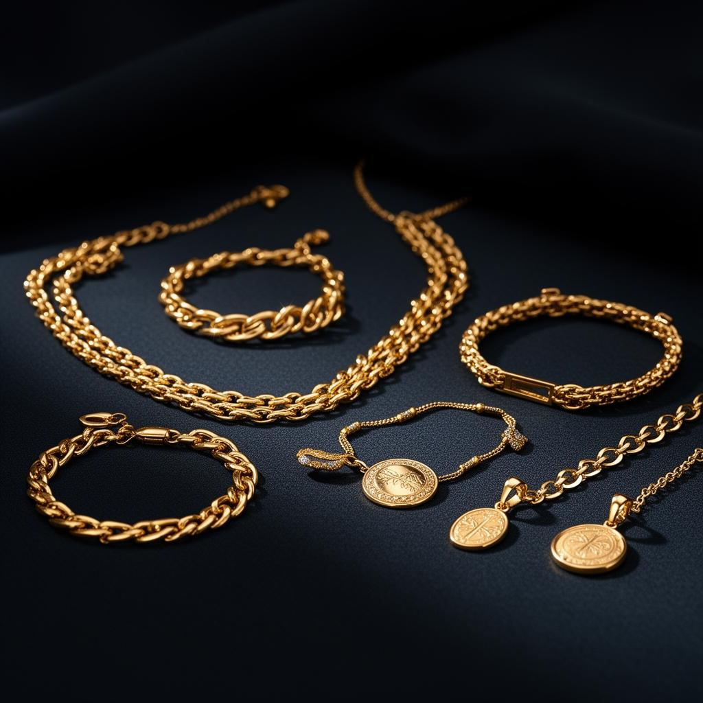 Peças Banhadas a Ouro 18k
